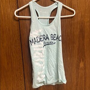 Mint Green Madeira Beach Tank Top
